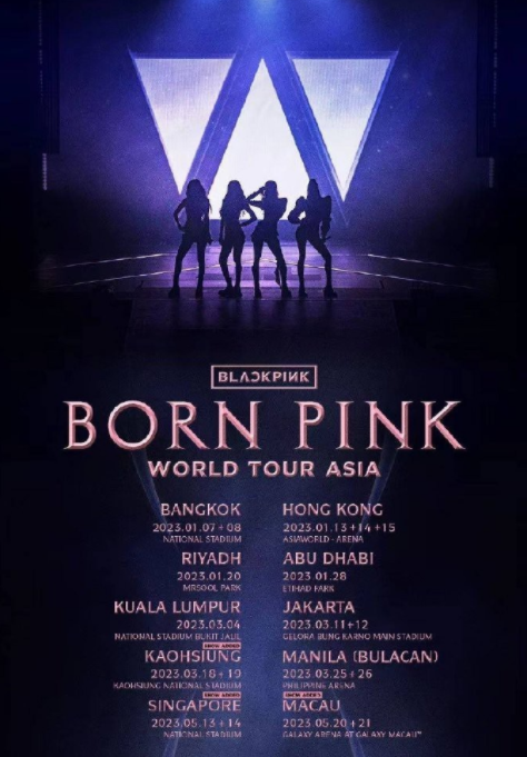 [墨尔本]2023 BLACKPINK WORLD TOUR [BORN PINK]演唱会-墨尔本站