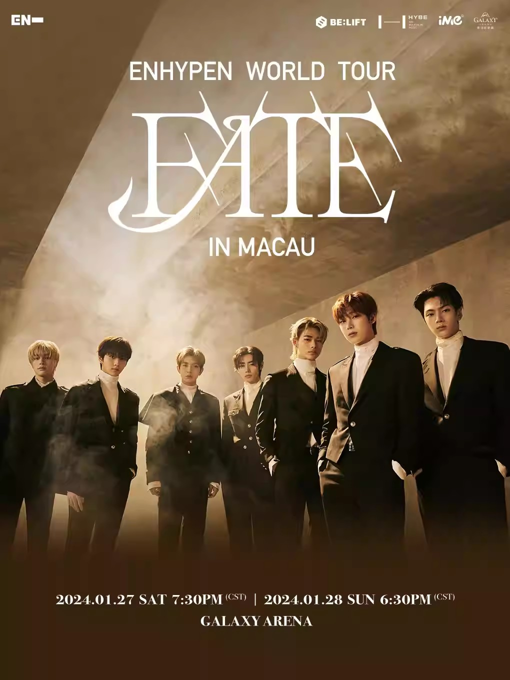 [中国澳门]ENHYPEN WORLD TOUR 'FATE' IN MACAU