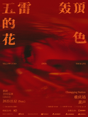 [重庆]黄龄「五雷轰顶的花色」全国巡演-重庆站