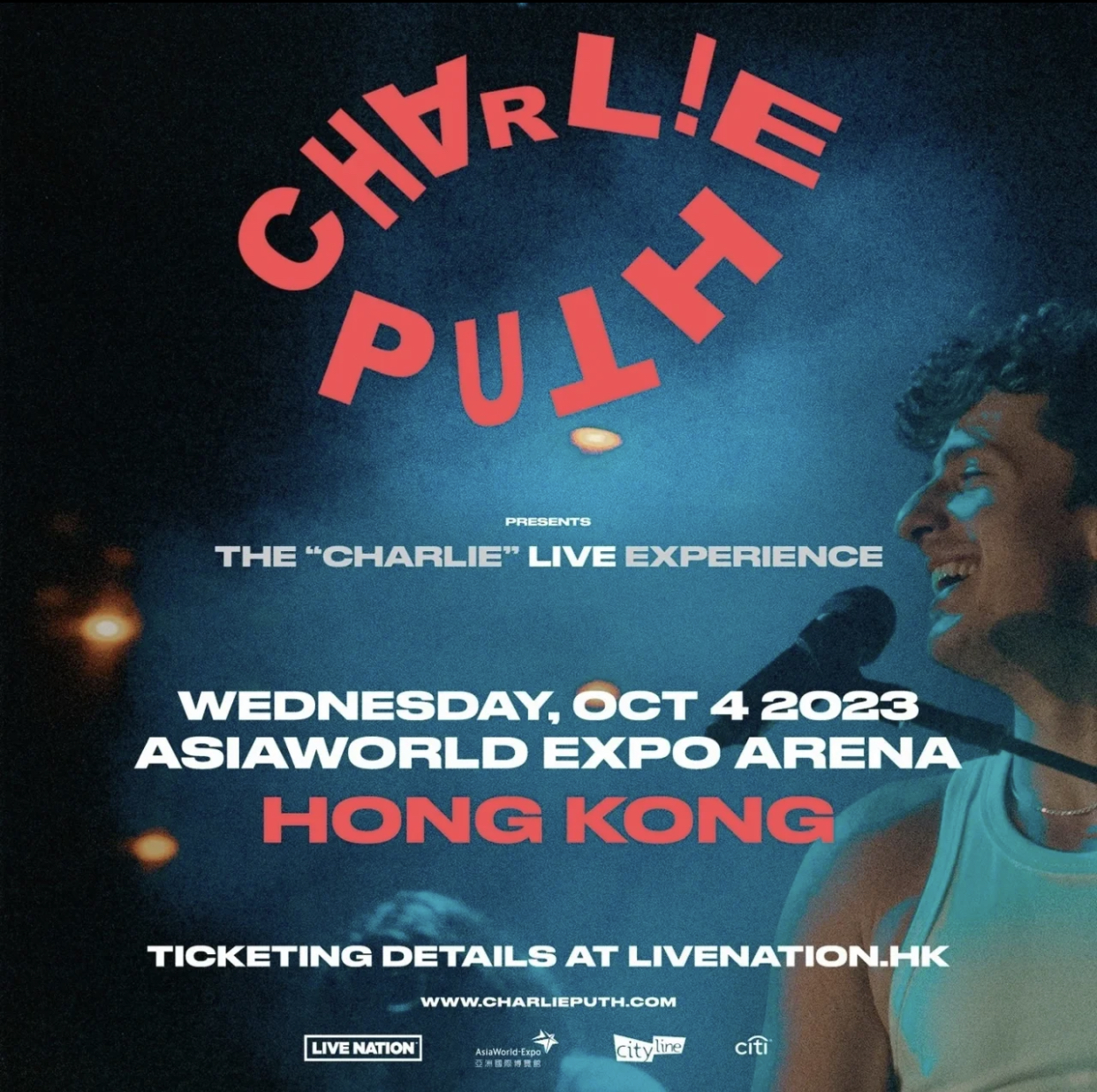 [中国香港]查理 •普斯Charlie Puth Presents The 